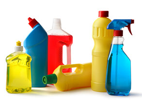 productos químicos para limpieza y desinfección